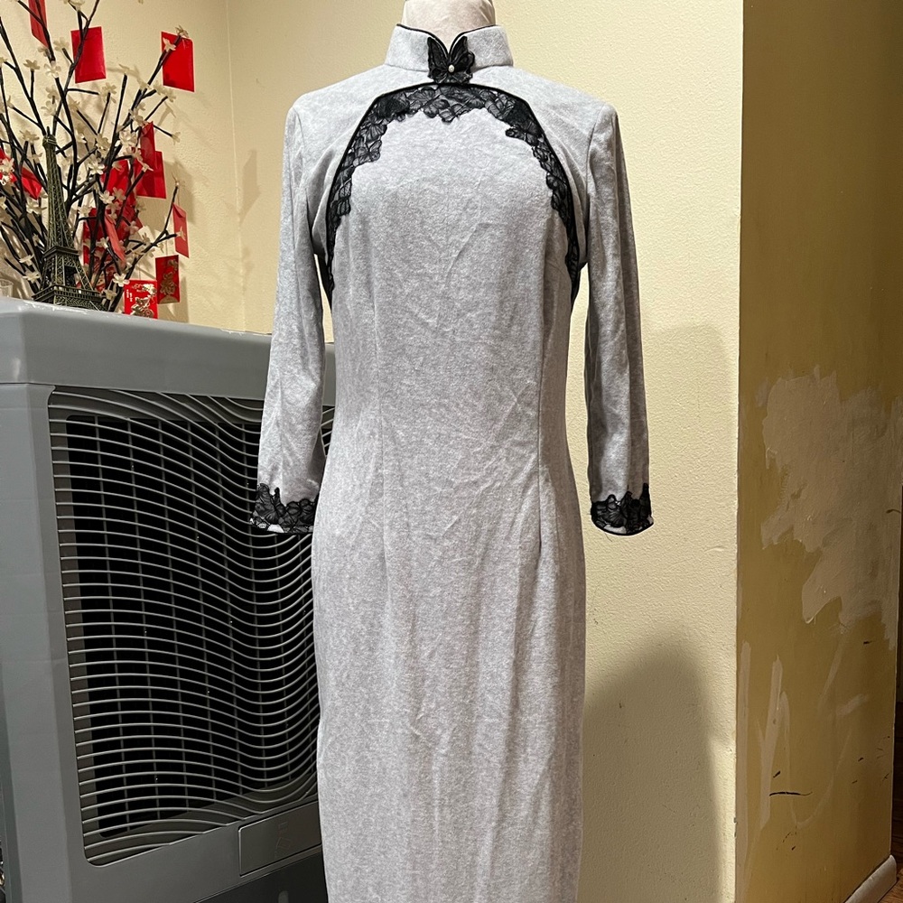 3XL Chinese cheongsa，cheongsam ，Chinese qipao dress #7